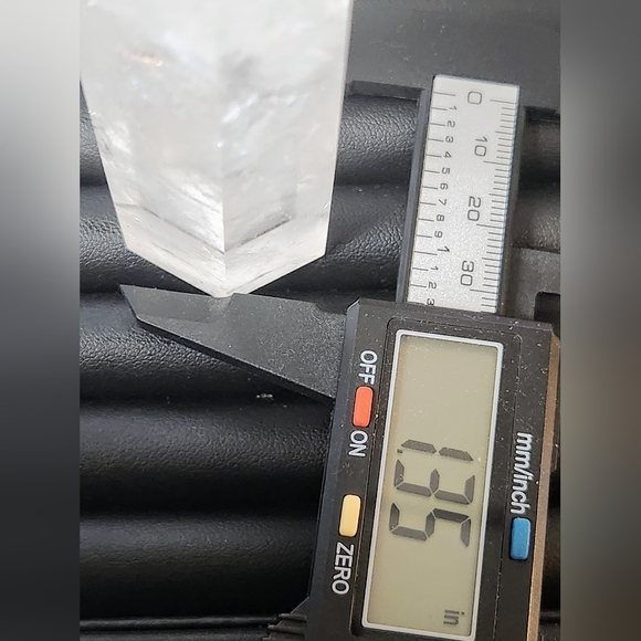 Stunning High-quality Phantom Clear Quartz Crystal Tower Point - Picture 9 of 9